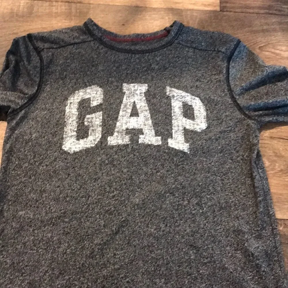 Gap Long Sleeve Gray Girls Shirt Large 10/14